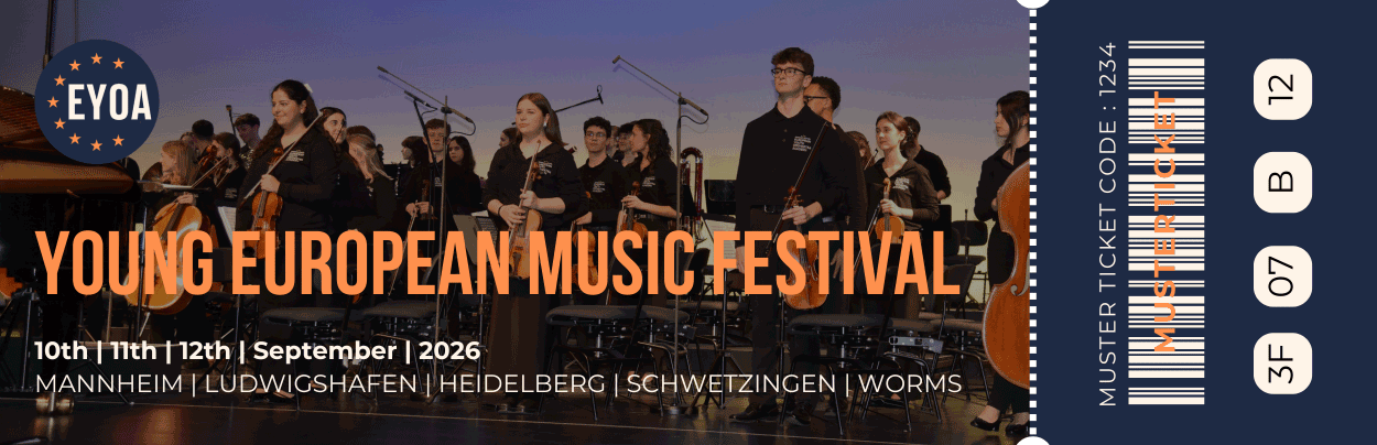 Eine Dummyversion eines Festival Tickets